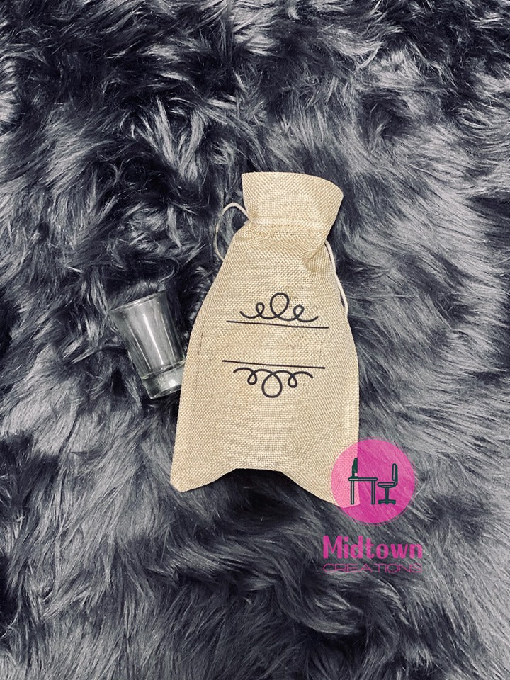 Personalized Whiskey Bag