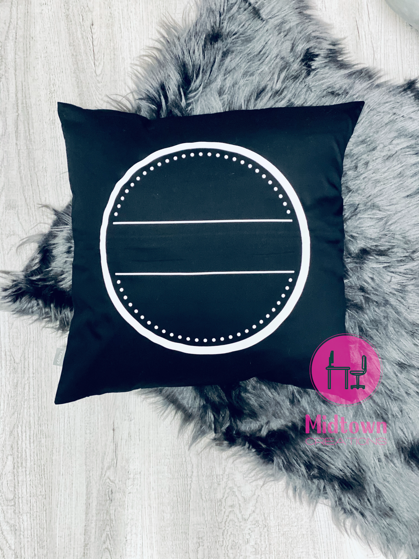 Custom Black Pillowcase