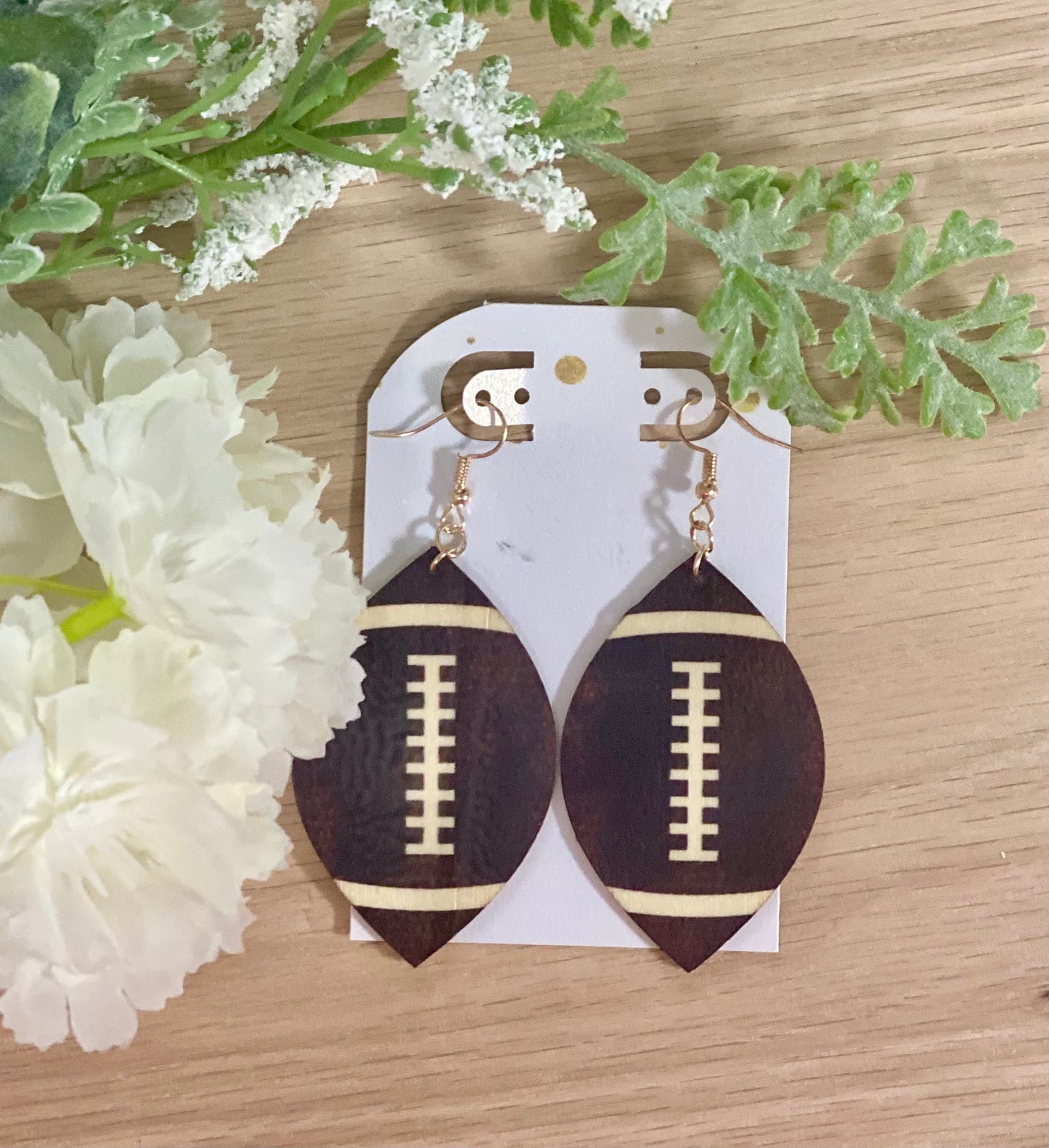 Football Earrings
