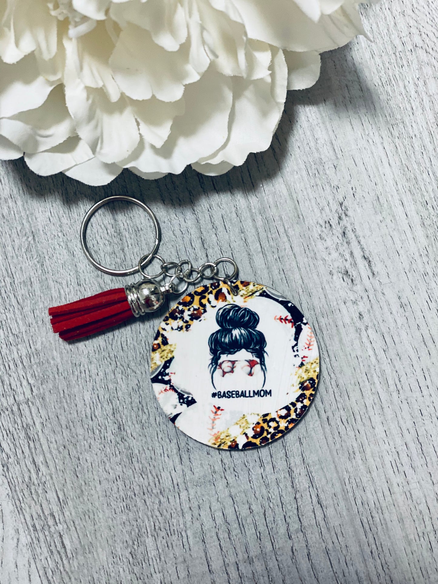 Mom Life Keychain