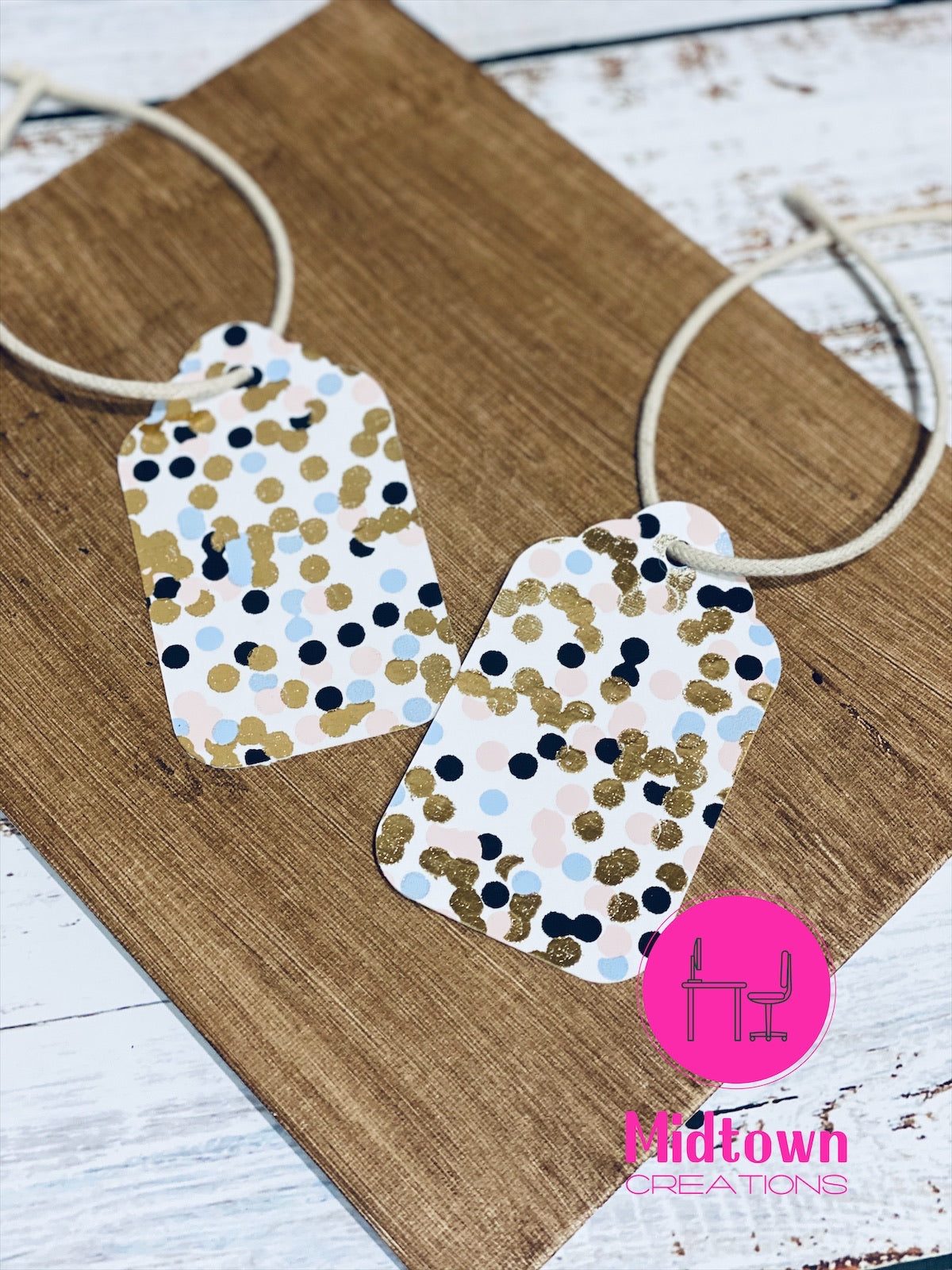 Polka Dot Gift Tag