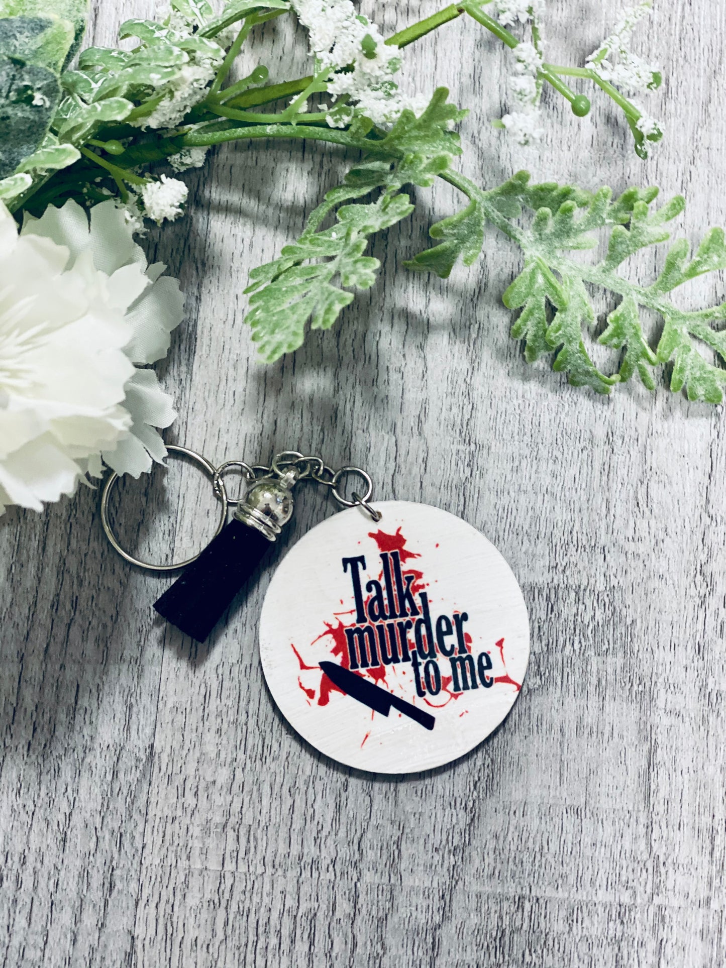 Crime Show Keychain