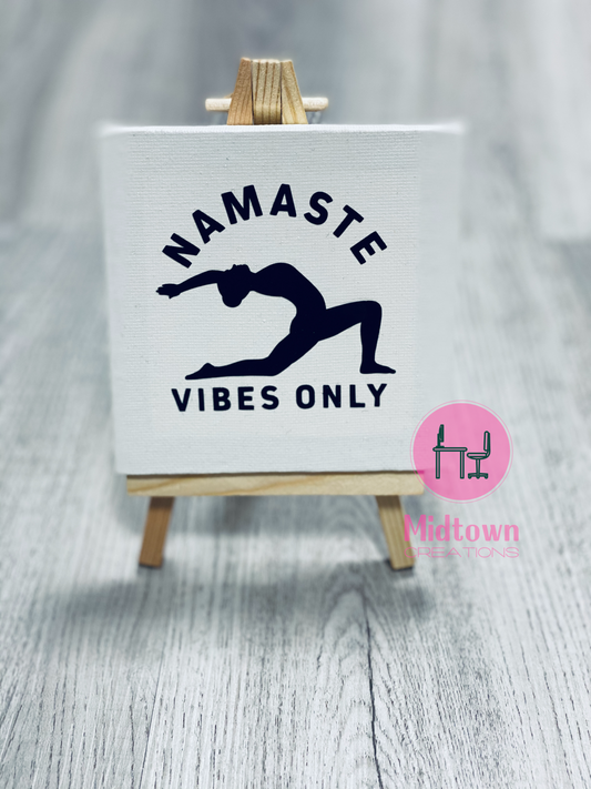 Namaste Mini Canvas